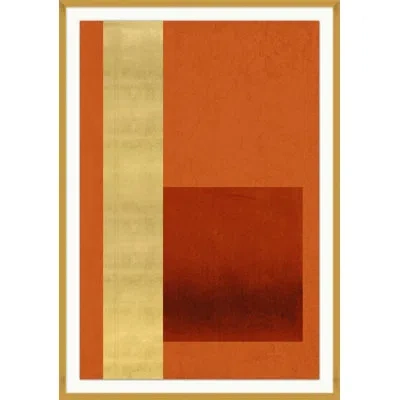 Wendover Art Group Standing Still 2 In Orange,gold,red