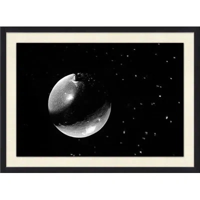 Wendover Art Group Starlight Disco In Black,white,silver