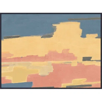 Wendover Art Group " Stratus 2 " In Orange,red,navy,black