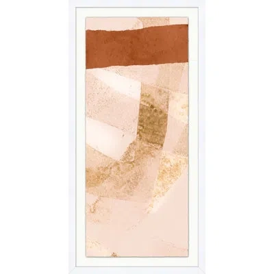 Wendover Art Group Subdued Symmetry 1 By Thom Filicia - Single Picture Frame Painting In Brown;beige;light Pink