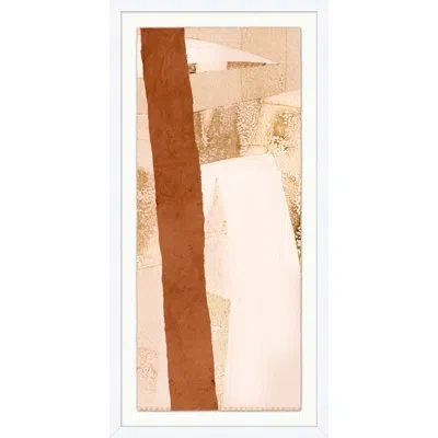 Wendover Art Group Subdued Symmetry 2 By Thom Filicia - Single Picture Frame Painting In Brown;beige;light Pink