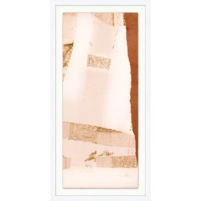 Wendover Art Group Subdued Symmetry 3 By Thom Filicia - Single Picture Frame Painting In Brown;beige;light Pink