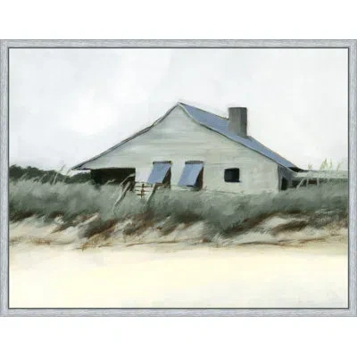 Wendover Art Group Summer House In Green,blue,brown,ivory