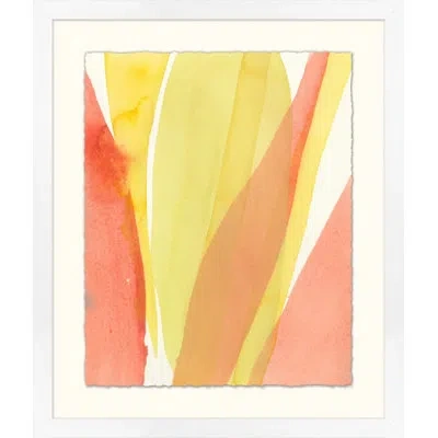 Wendover Art Group Sunbeam - Picture Frame Painting On Paper In Yellow
