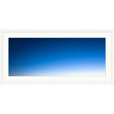 Wendover Art Group Sunset 2 - Picture Frame Painting On Paper In Blue