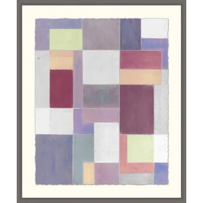 Wendover Art Group Sunshine - Picture Frame Painting On Paper In Purple