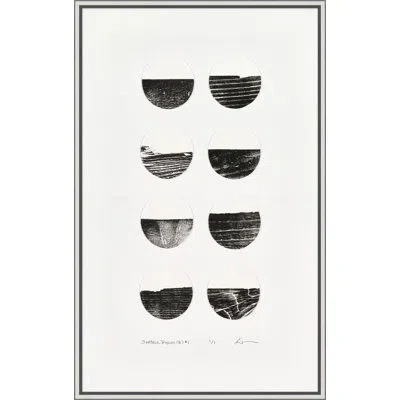 Wendover Art Group Surface Tension 2 By Christopher Kennedy - Picture Frame Graphic Art On Paper In Black;white