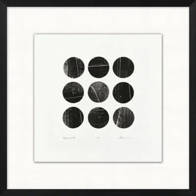Wendover Art Group Surface Tension 4 By Christopher Kennedy - Picture Frame Graphic Art On Paper In Black;white