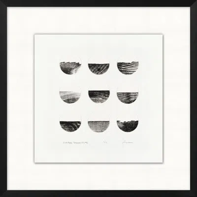 Wendover Art Group Surface Tension 6 By Christopher Kennedy - Picture Frame Graphic Art On Paper In Black;white
