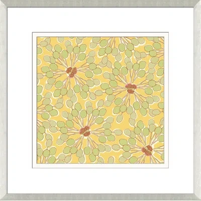 Wendover Art Group Sweet Sunrise Ii - Picture Frame Painting On Paper In Brown;green;yellow