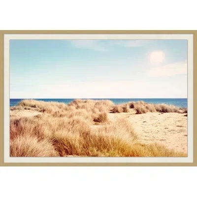 Wendover Art Group Taffy Cliffside By Mat Sanders - Single Picture Frame Photograph In Blue;brown