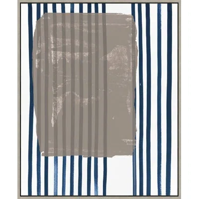 Wendover Art Group Taupe Transactions 1 In Navy,taupe,white
