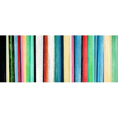 Wendover Art Group Technicolor Dreams In Green,blue,red,black