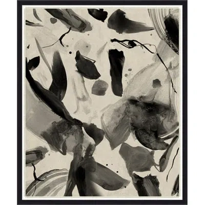 Wendover Art Group Terrazzo Tapestry 4 By Thom Filicia - Picture Frame Painting On Canvas In Black;gray