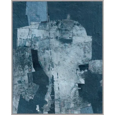 Wendover Art Group Textured Tides In Blue