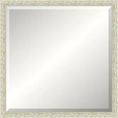 Wendover Art Group Textured White Legacy Mirror In Green