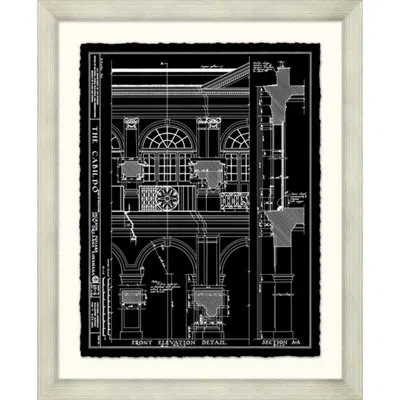 Wendover Art Group The Cabildo - Picture Frame Graphic Art On Paper In Black;white