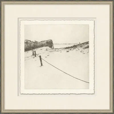 Wendover Art Group The Dunes - Picture Frame Painting On Paper In Gray;cream
