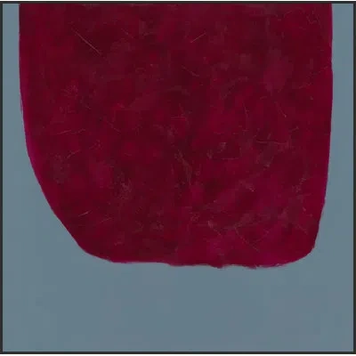 Wendover Art Group The Look 1 By Christopher Kennedy - Floater Frame Painting On Canvas In Blue;red