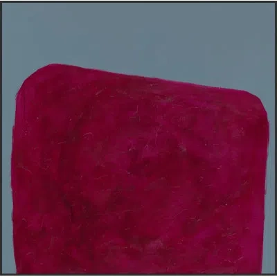 Wendover Art Group The Look 2 By Christopher Kennedy - Floater Frame Painting On Canvas In Blue;red