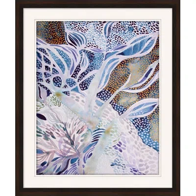 Wendover Art Group The Underwater Dream 1 - Picture Frame Painting In Blue;light Purple