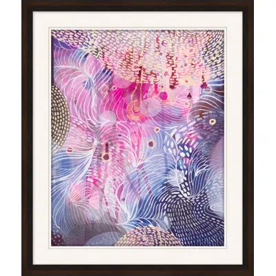 Wendover Art Group The Underwater Dream 3 - Picture Frame Painting In Blue;pink