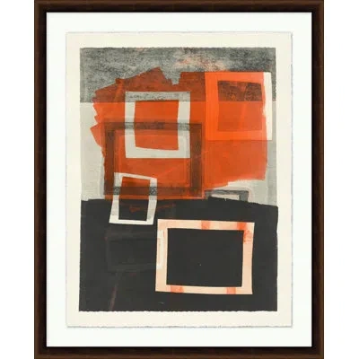 Wendover Art Group Time Lapse By Christopher Kennedy - Picture Frame Painting On Paper In Black;gray;orange