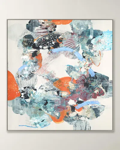 Wendover Art Group Tokyo Summer Framed Giclee In Blue