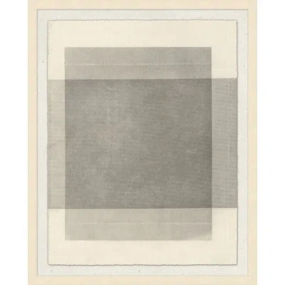 Wendover Art Group Toner By Christopher Kennedy - Picture Frame Painting On Paper In Gray;beige