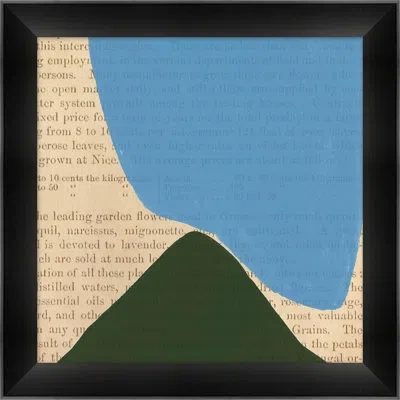 Wendover Art Group Too Much Space 2 In Blue,green,beige,black