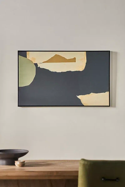 Wendover Art Group Torn Shapes Wall Art In Blue