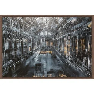Wendover Art Group Train Home In White,yellow,black