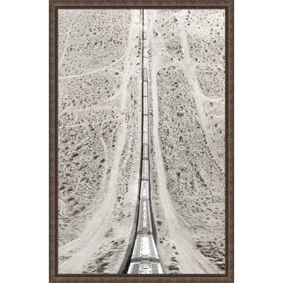 Wendover Art Group Train Ride By Thom Filicia - Single Picture Frame Photograph In Gray