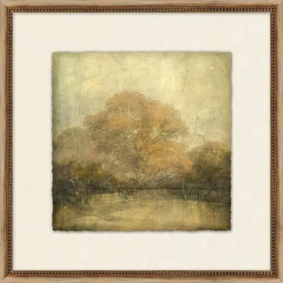 Wendover Art Group Transitional Perspective 6 - Picture Frame Painting On Paper In Brown;beige