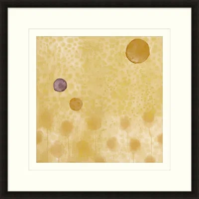 Wendover Art Group Transitions 4 - Picture Frame Painting On Paper In Yellow