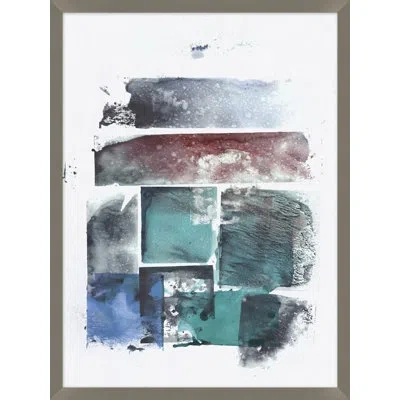 Wendover Art Group Tuesday Morning 3 By Thom Filicia - Picture Frame Painting On Paper In White;green;gray