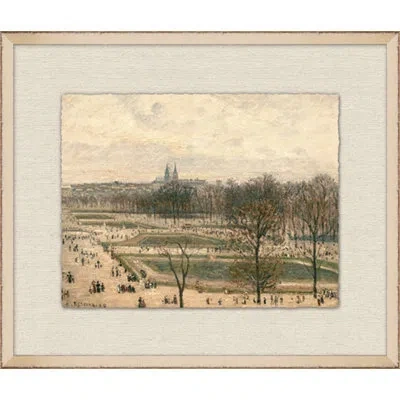 Wendover Art Group Tuil - Picture Frame Painting On Paper In Blue;green;beige