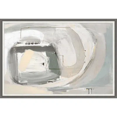 Wendover Art Group Unbroken  - Picture Frame Painting On Paper In Gray;beige