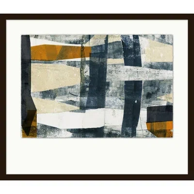 Wendover Art Group Unified Preamble By Christopher Kennedy - Single Picture Frame Print - Single Picture Frame Print In White