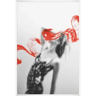 Wendover Art Group Unseen 1 By Studiobjet - Shadow Box Photograph In Black;white;red