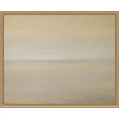 Wendover Art Group Untitled 6 - Picture Frame Painting On Canvas In Brown;gray