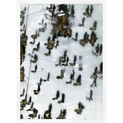 Wendover Art Group Urban Haze 2 By Thom Filicia - Picture Frame Painting On Paper In Black;brown;white