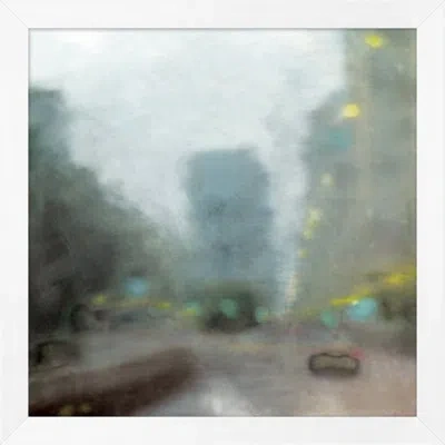 Wendover Art Group Urban Haze 4 By Thom Filicia - Picture Frame Painting On Paper In Brown;gray;ivory