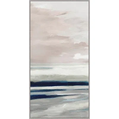 Wendover Art Group Vast Horizon 1 By Lillian August - Picture Frame Photograph On Canvas In Gray;cream
