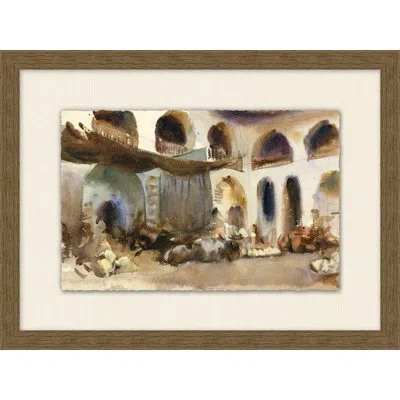 Wendover Art Group Venetian Watercolors 8 - Painting In Blue;brown;gray