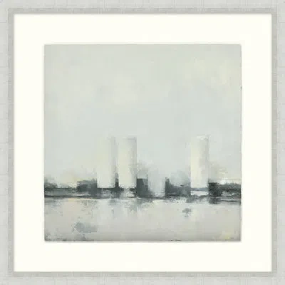 Wendover Art Group Vessels 2 - Picture Frame Print On Paper In Black;white;gray
