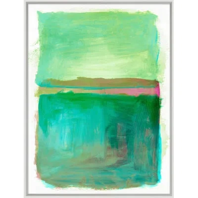 Wendover Art Group Vibrant Dream 1 By Christopher Kennedy - Picture Frame Painting In Green