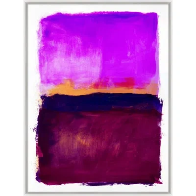 Wendover Art Group Vibrant Dream 7 By Christopher Kennedy - Picture Frame Painting In Purple