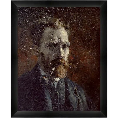 Wendover Art Group Vince By Thom Filicia - Picture Frame Graphic Art On Canvas In Black;brown