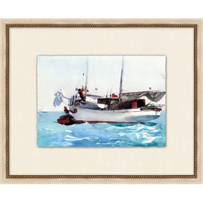 Wendover Art Group Virgin Islands 5 - Painting On Paper In Multi